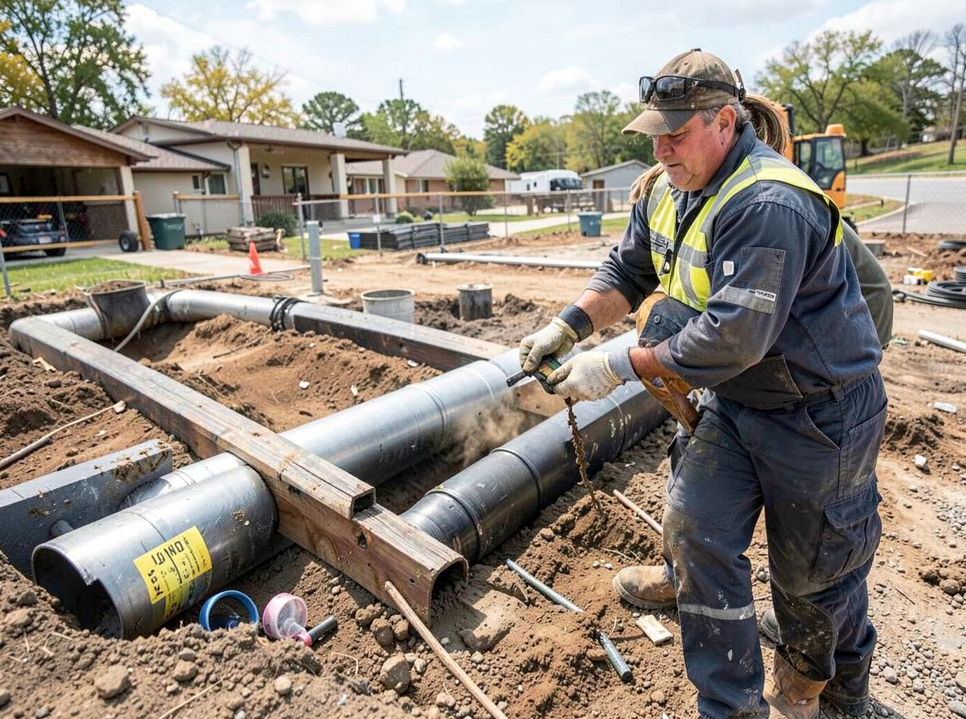 Trenchless Sewer Line Replacement Southlake TX in Grapevine